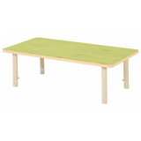 Aurum Spaces - Rectangle Table - 120 x 60 cm - Green - 39-61.5 cm - Modern Teaching Aids NZ
