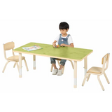 Aurum Spaces - Rectangle Table - 120 x 60 cm - Green - 39-61.5 cm - Modern Teaching Aids NZ