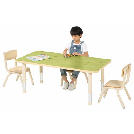 Aurum Spaces - Rectangle Table - 120 x 60 cm - Green - 39-61.5 cm - Modern Teaching Aids NZ
