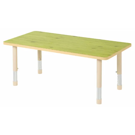 Aurum Spaces - Rectangle Table - 120 x 60 cm - Green - 57-79.5 cm - Modern Teaching Aids NZ