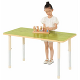 Aurum Spaces - Rectangle Table - 120 x 60 cm - Green - 57-79.5 cm - Modern Teaching Aids NZ