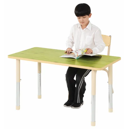 Aurum Spaces - Rectangle Table - 120 x 60 cm - Green - 57-79.5 cm - Modern Teaching Aids NZ