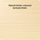 Aurum Spaces - Rectangle Table - 120 x 60 cm - Natural - 39-61.5 cm - Modern Teaching Aids NZ