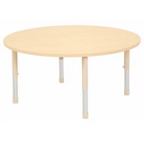 Aurum Spaces - Round Table - 120 cm - Natural - 57-79.5 cm - Modern Teaching Aids NZ