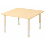 Aurum Spaces - Square Table - 80 x 80 cm - Natural - 39-61.5 cm - Modern Teaching Aids NZ