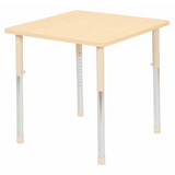 Aurum Spaces - Square Table - 80 x 80 cm - Natural - 57-79.5 cm - Modern Teaching Aids NZ