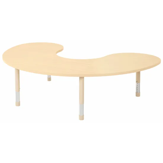 Aurum Spaces - Group Table - 180 x 120 cm - Natural - 39-61.5 cm - Modern Teaching Aids NZ