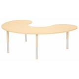 Aurum Spaces - Group Table - 180 x 120 cm - Natural - 57-79.5 cm - Modern Teaching Aids NZ