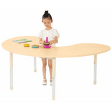 Aurum Spaces - Group Table - 180 x 120 cm - Natural - 57-79.5 cm - Modern Teaching Aids NZ