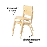 Aurum Spaces - Metal Chair - 45 cm Seat Height - Modern Teaching Aids NZ