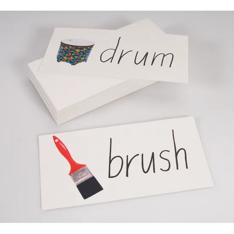 White Flash Cards (102 x 203mm) 300gsm - Pack of 100 - Modern Teaching Aids NZ