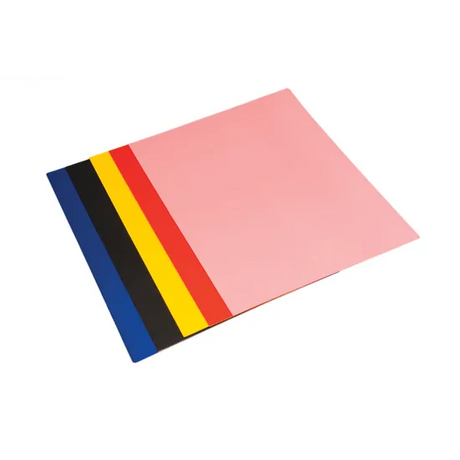 Assorted Poster Board (510 x 640mm) 500gsm - Pack of 10 - Modern Teaching Aids NZ