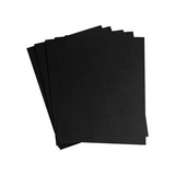 Black Poster Board (510 x 640mm) 500gsm - Pack of 10 - Modern Teaching Aids NZ
