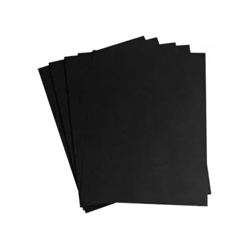 Black Poster Board (510 x 640mm) 500gsm - Pack of 10 - Modern Teaching Aids NZ