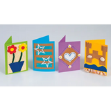 Assorted Corrugated Cardboard Squares 18cm - Pack of 50 - Modern Teaching Aids NZ