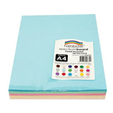 Pastel Cardboard A4 220gsm - Pack of 100 - Modern Teaching Aids NZ