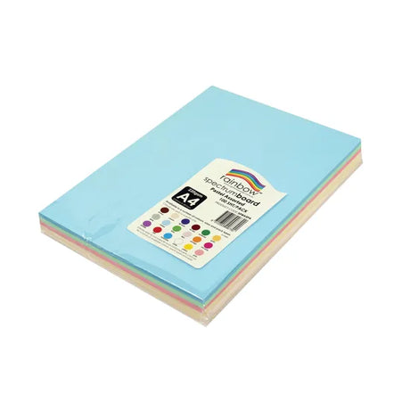 Pastel Cardboard A4 220gsm - Pack of 100 - Modern Teaching Aids NZ