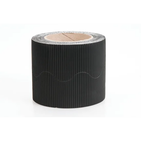 Black Corrugated Border Roll (60mm x 30m) - Modern Teaching Aids NZ