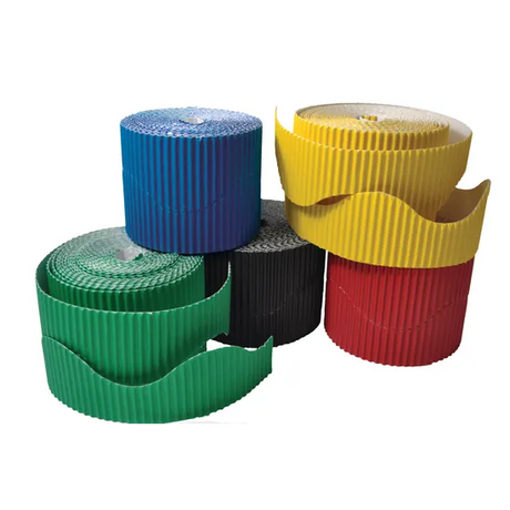 Green Corrugated Border Roll (60mm x 30m) - Modern Teaching Aids NZ