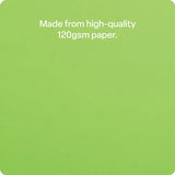 Lime Green Cover Paper A4 120gsm - Pack of 100 - Modern Teaching Aids NZ
