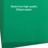 Green Cover Paper A4 120gsm - Pack of 100 - Modern Teaching Aids NZ