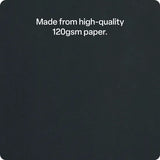 Black Cover Paper A3 120gsm - Pack of 100 - Modern Teaching Aids NZ