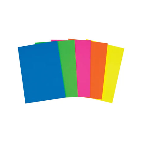 Fluorescent Cardboard A4 200gsm - Pack of 60 - Modern Teaching Aids NZ