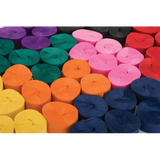 Assorted Crepe Streamers (20mm x 9.5m) - Pack of 48 - Modern Teaching Aids NZ