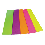 Fluorescent Crepe Paper (50cm x 2.5m) - Pack of 5 - Modern Teaching Aids NZ