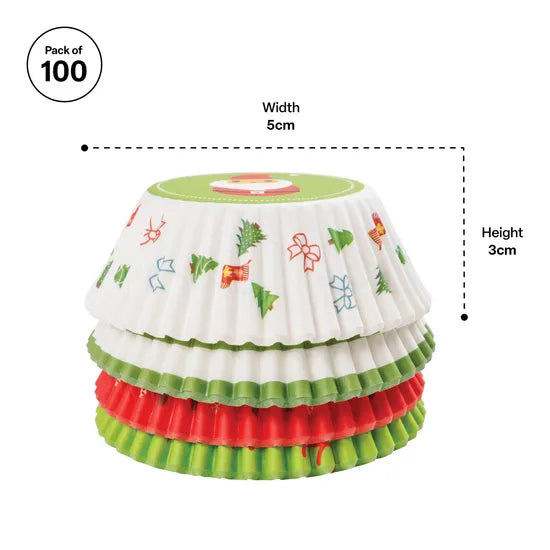 Christmas Patty Pans - Pack of 100 - Modern Teaching Aids NZ