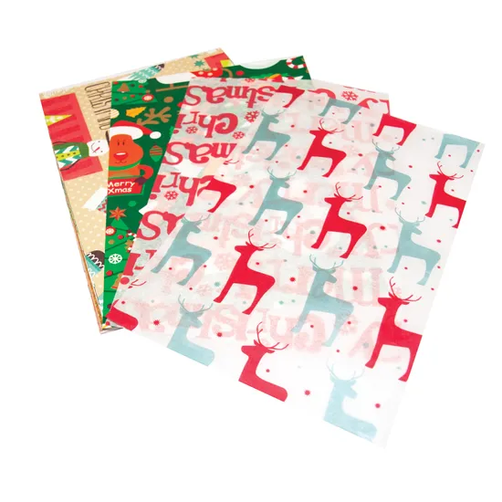 Christmas Paper & Tissue - Pack of 300 - Modern Teaching Aids NZ