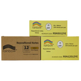 Sticky Notes Yellow 100's 76 x 76 mm - Pack of 12