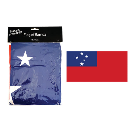 Flag Samoa Hang or Wear It 90x - Modern Teaching Aids NZ