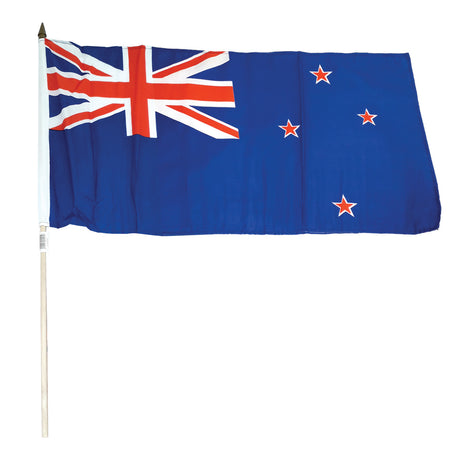 Flag NZ Handheld 30 x 60cm - Modern Teaching Aids NZ