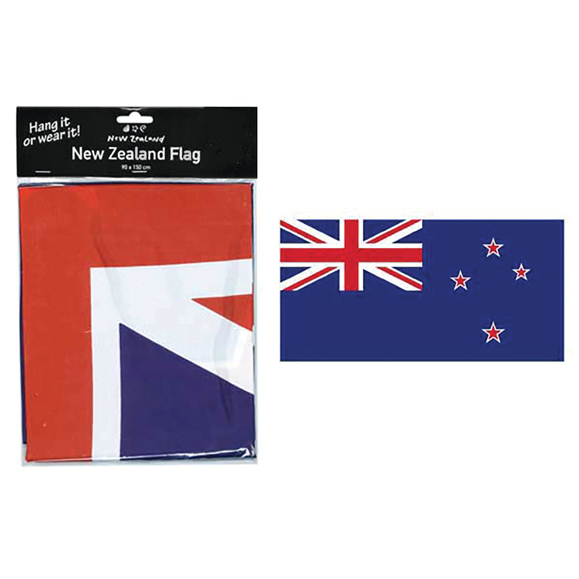 Flag NZ Hang or Wear It 90x150 - Modern Teaching Aids NZ