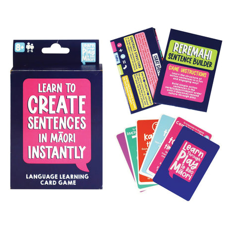 Te Reo Reremahi Action Sentenc - Modern Teaching Aids NZ