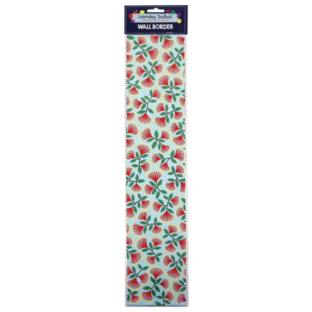 Wall Border NZ Pohutukawa 7 Sh - Modern Teaching Aids NZ