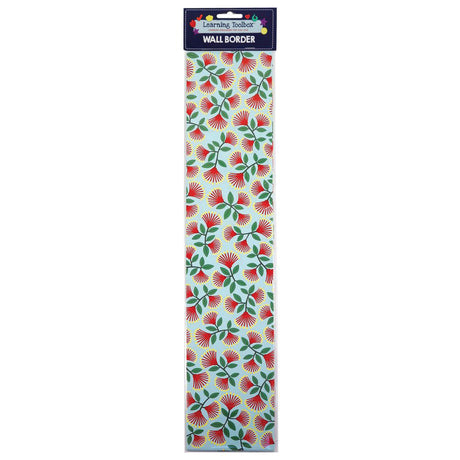Wall Border NZ Pohutukawa 7 Sh - Modern Teaching Aids NZ