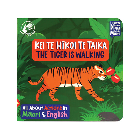 Board Book Te Reo Actions 15x1 - Modern Teaching Aids NZ