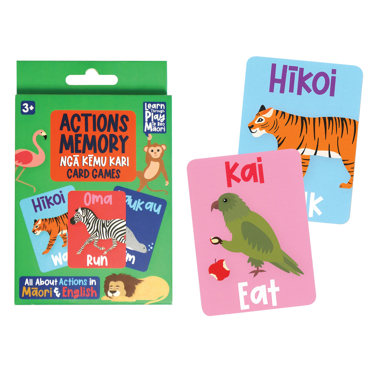 Memory Game Te Reo Actions 40 - Modern Teaching Aids NZ