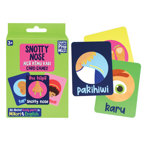 Snotty Nose Card Game Te Reo 4 - Modern Teaching Aids NZ