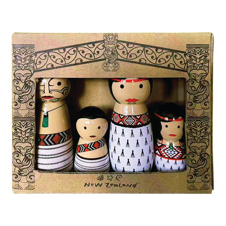 Peg Doll Whanau 4pc - Modern Teaching Aids NZ