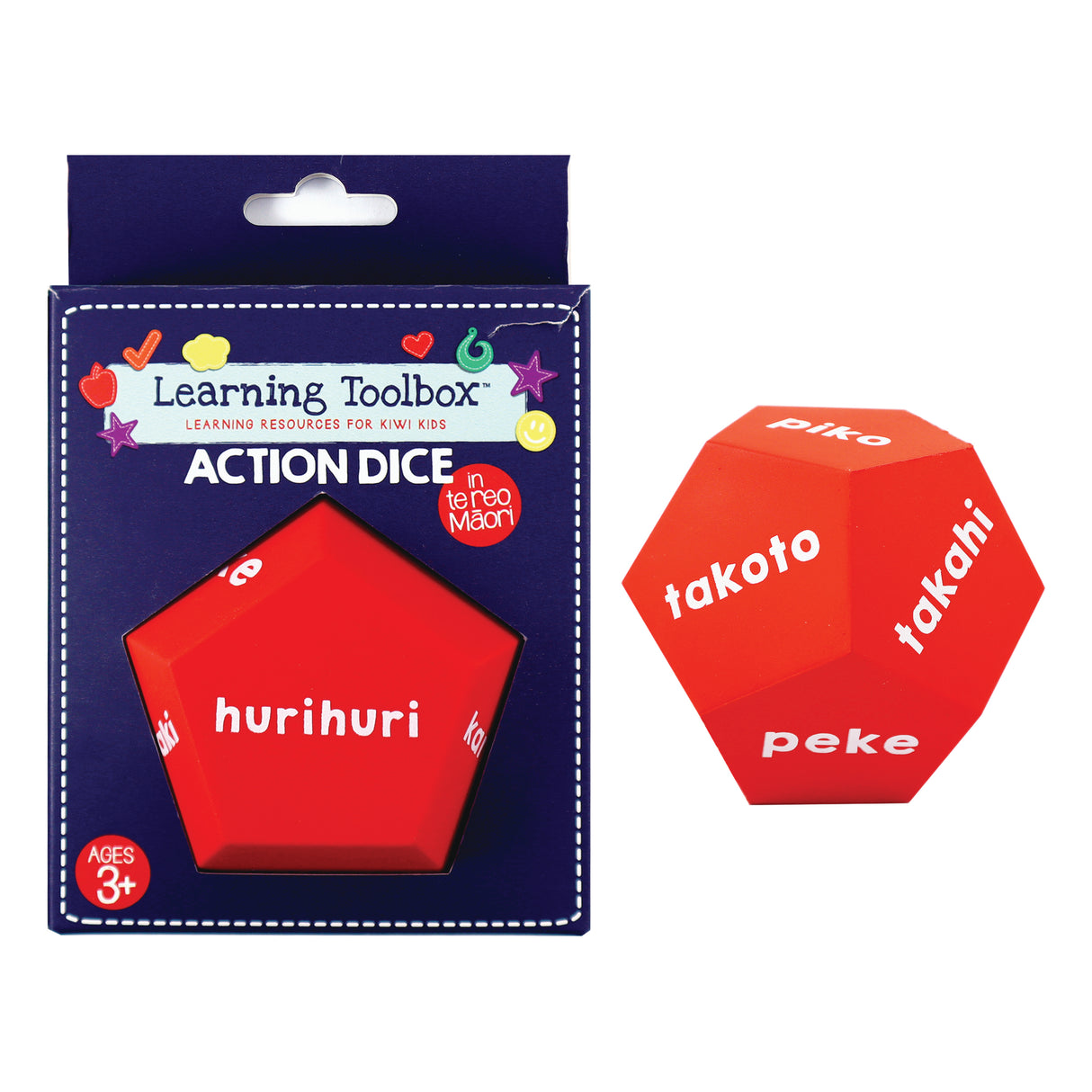 Te Reo Maori Dice 12 Sides - Modern Teaching Aids NZ