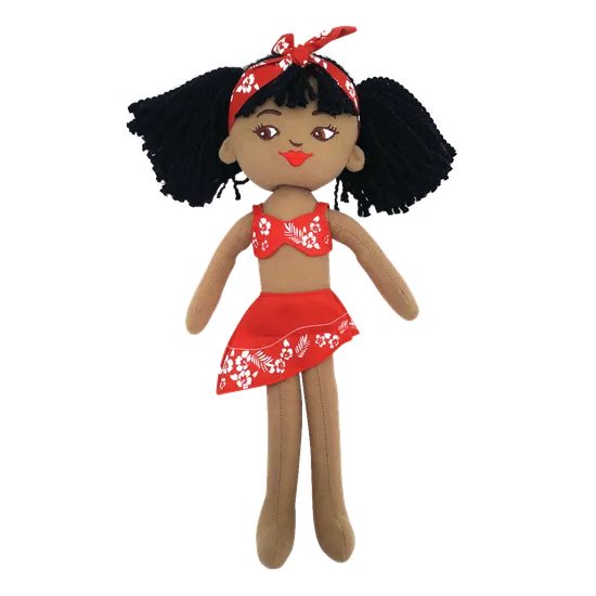 Pasifika Girl Soft Doll - Modern Teaching Aids NZ