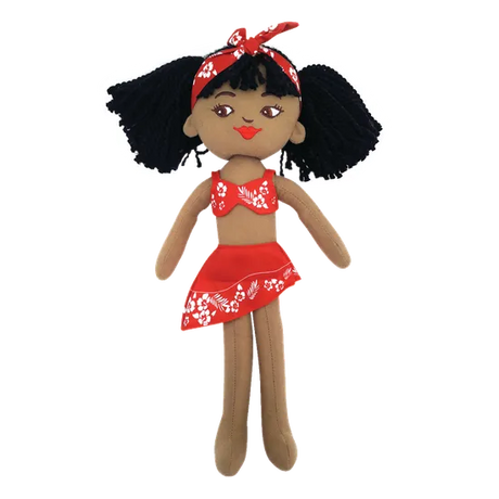 Pasifika Girl Soft Doll - Modern Teaching Aids NZ