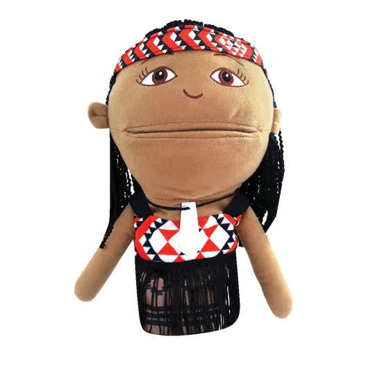 Hand Puppet Māori Girl - Modern Teaching Aids NZ