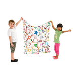 Fabric Wall Hanging - 32 Squares & Ribbon - Modern Teaching Aids NZ