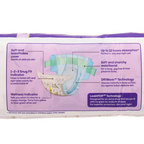 BabyLove Nappies - Crawler, 6-11 kg,  Pack of 120