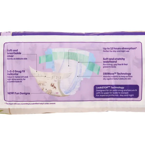 BabyLove Nappies - Walker, 12-17 kg, Pack of 84