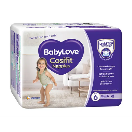 BabyLove Nappies Junior 15kg plus Bulk 78pk - Modern Teaching Aids NZ